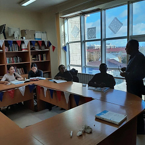 The first classes began for the students of the preparatory department of YuSU 